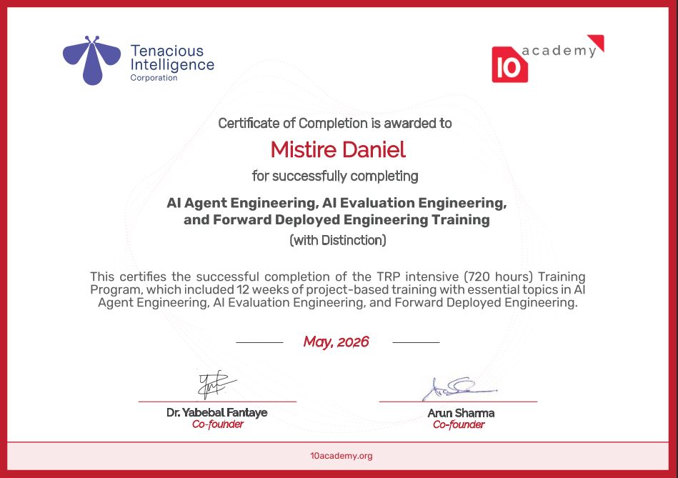 AI Agent Engineering, AI Evaluation Engineering, and Forward Deployed Engineering Training